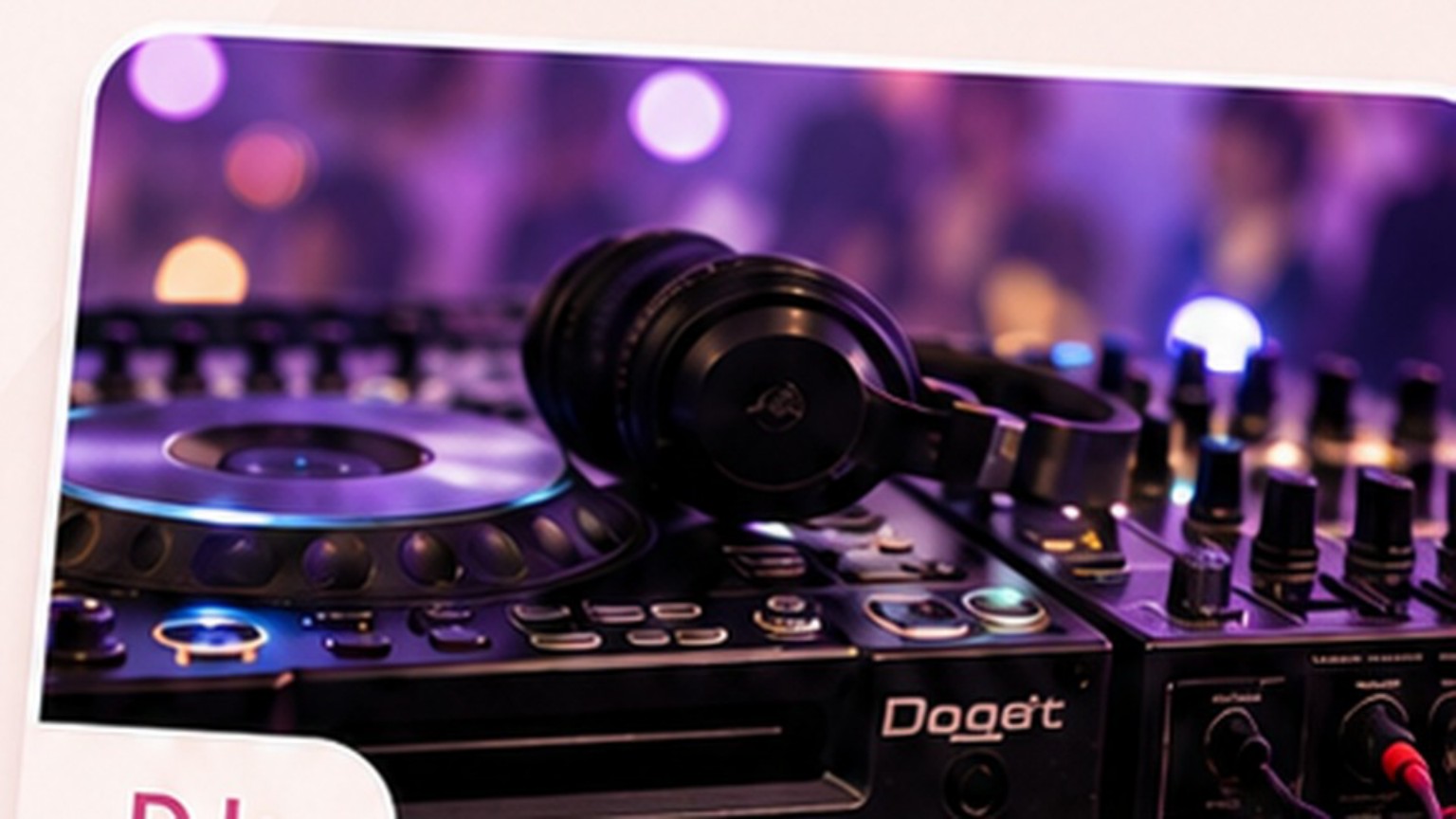 DJ at an event